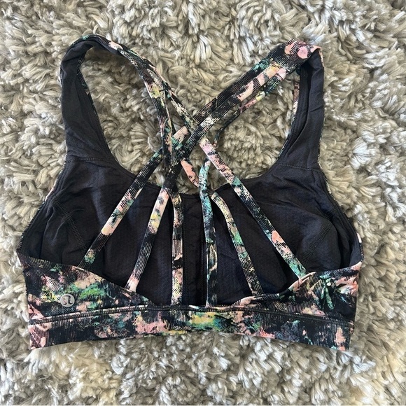 Lululemon Free To Be Serene Bra in Dappled Daze Multi sz 4 - Picture 4 of 4